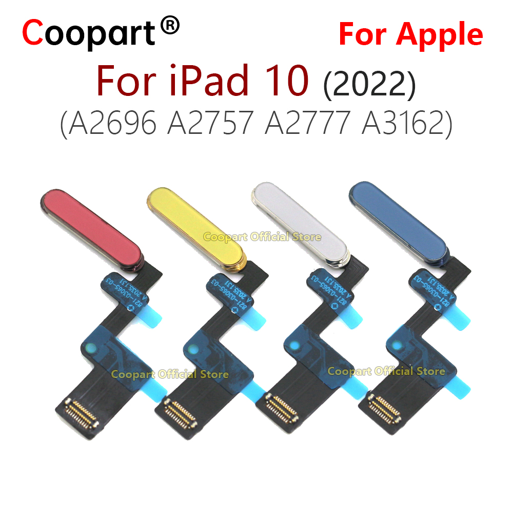 Home Bar Iphone - Touch IDลายนิ้วมือการเชื่อมต่อSensorเครื่องสแกนเนอร์FlexสําหรับiPad 10th 2022 A2696 A2757