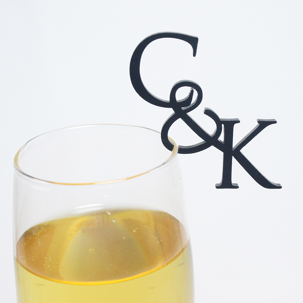 Cocktail Recipe Book - แท็กอักษรย่อสำหรับงานแต่งงานแบบกำหนดเอง 15/40/100 ชิ้น แท่งคนเครื่องดื่มอะคริลิก แท่งคนค็อกเทล แท่งคนเครื่องดื่มแบบกำหนดเอง