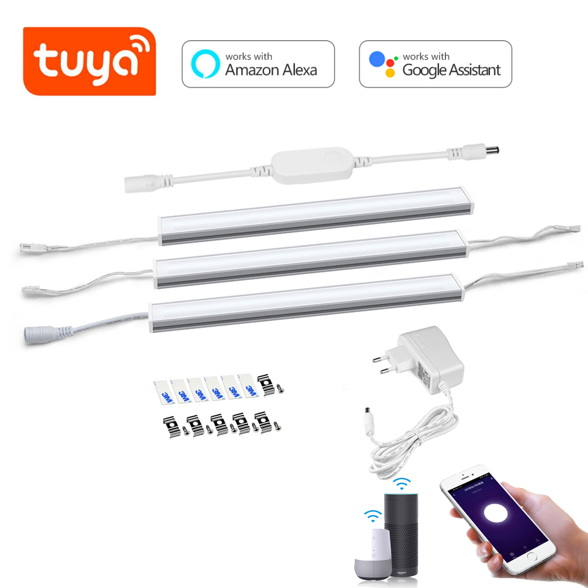 Home Bar And Cabinet - ชุดไฟ LED อลูมิเนียมแบบแท่ง Smart Tuya Wifi