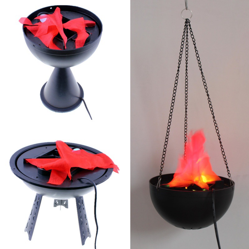 Home Bar Accessories - โคมไฟเปลวไฟ 3 มิติ จำลองเตาไฟ ตกแต่งไฟฟ้า แสงเปลวไฟปลอม