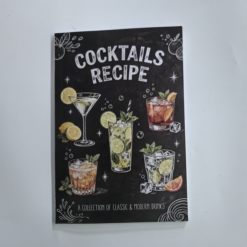 Cocktail Recipe Book - สูตรค็อกเทล คอลเลกชันเครื่องดื่มคลาสสิกและสมัยใหม่ หนังสือคู่มือการเตรียมค็อกเทลสำหรับผู้เริ่มต้น