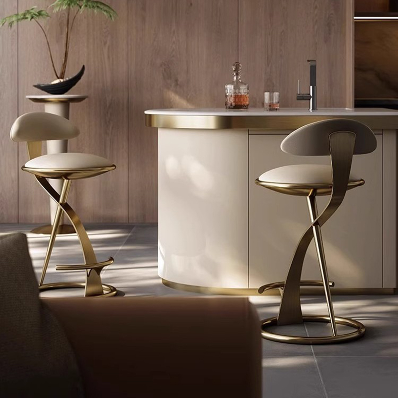 Luxury Modern Bar Stool with G - Home Bar Stools บทวิจารณ์และราคา
