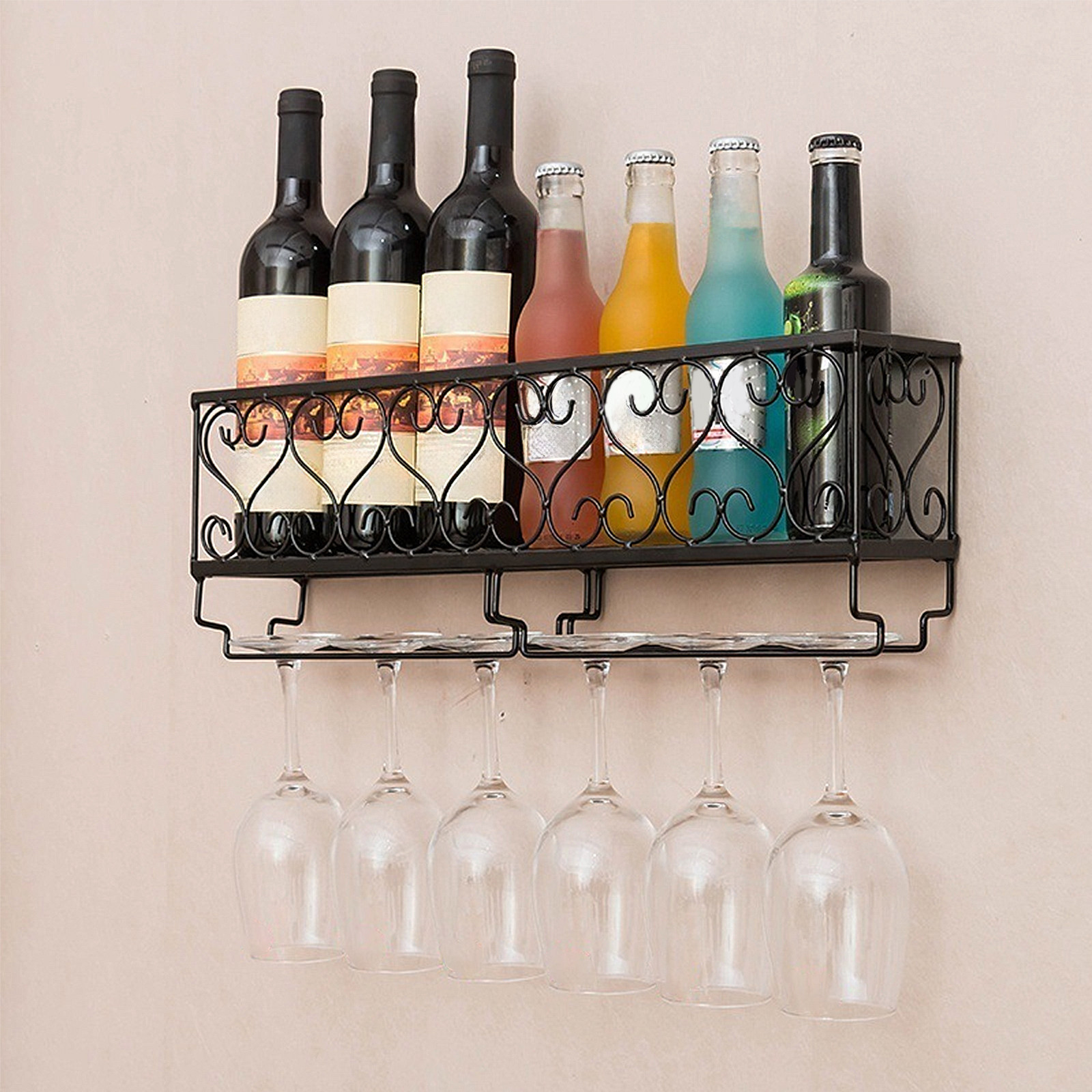 1 ชิ้น ที่แขวนขวดไวน์ติดผนัง โ - Home Bar Stand บทวิจารณ์และราคา