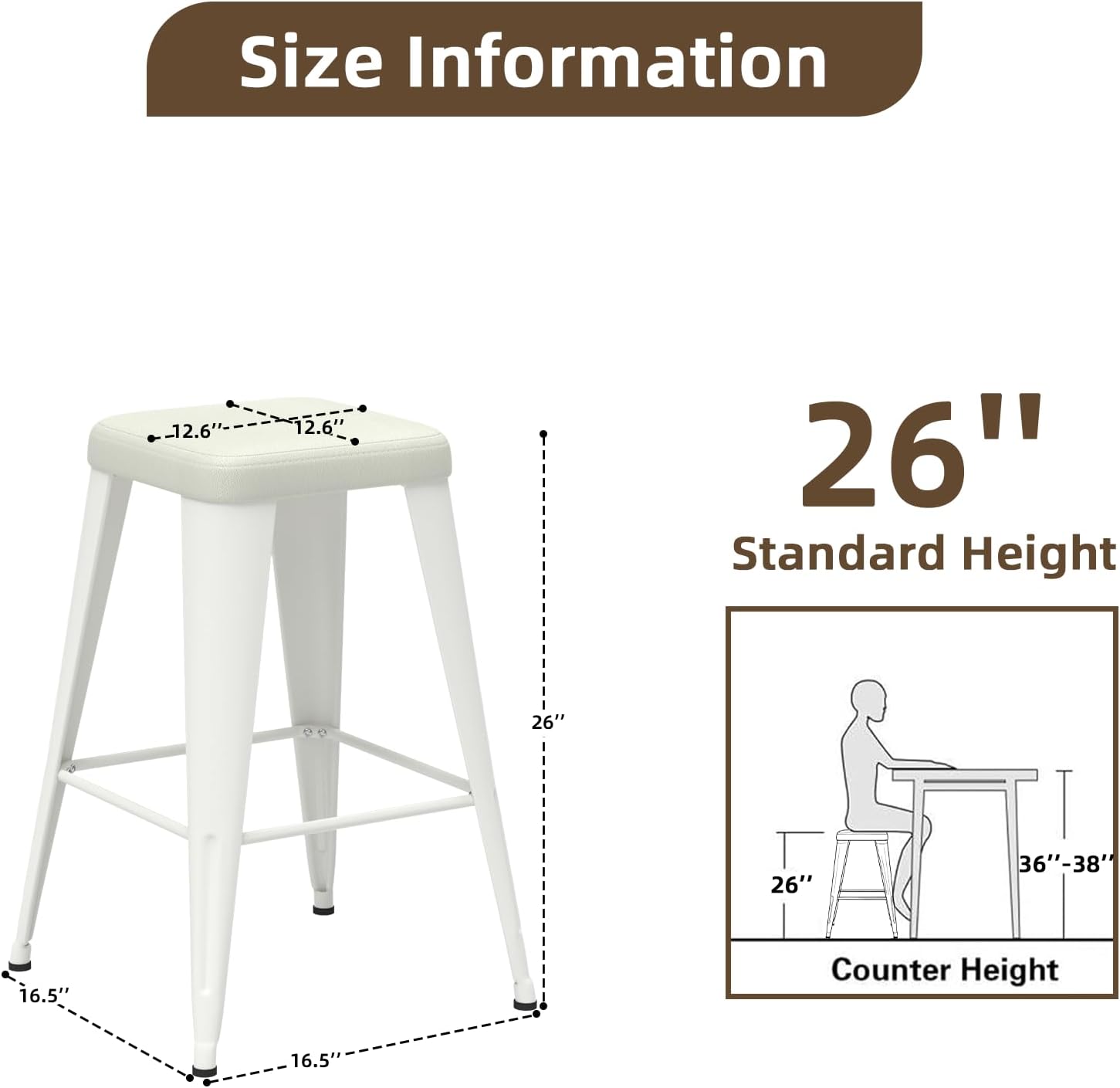 ชุดเก้าอี้บาร์ 4 ตัว, เก้าอี้บ - Home Bar Stools บทวิจารณ์และราคา