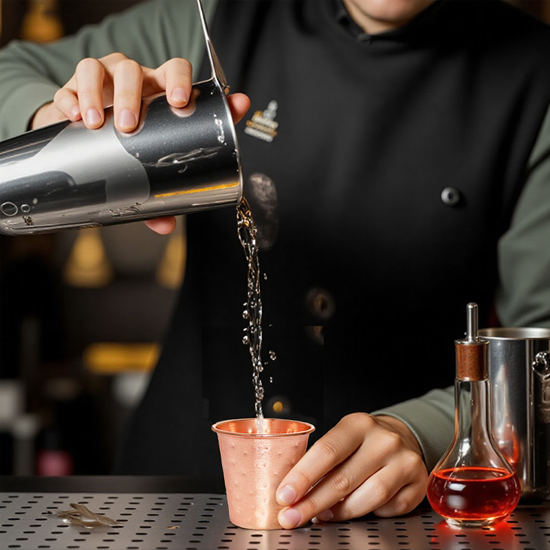 ชุดแก้วเบียร์ชุบทองแดง 4/6 ใบ  - Mule Copper Mug บทวิจารณ์และราคา