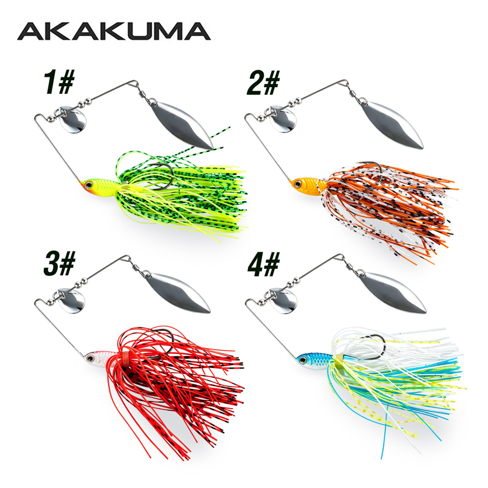 เหยื่อตกปลาแบบสปินเนอร์เบท 4 ช - Jigger Double Sided บทวิจารณ์และราคา