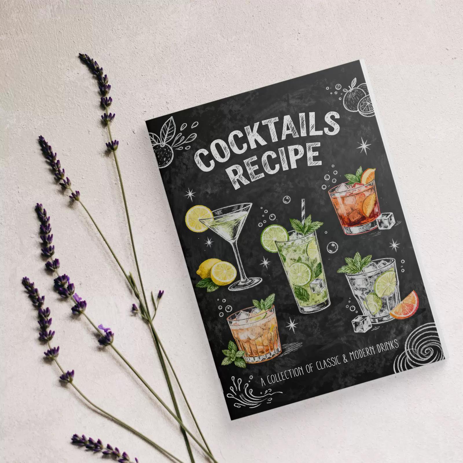 หนังสือสูตรค็อกเทลคลาสสิกและสม - Cocktail Recipe Book บทวิจารณ์และราคา