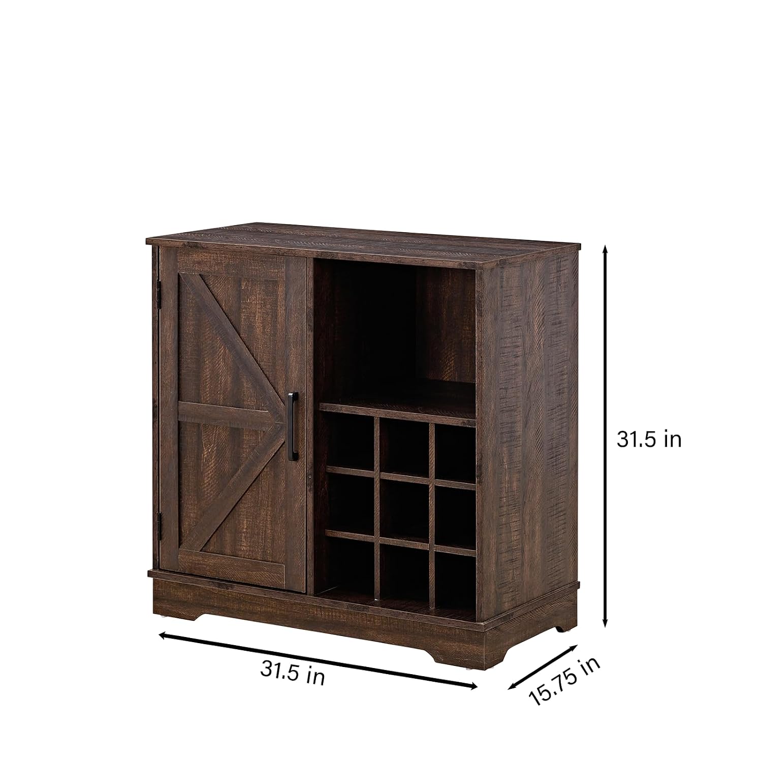 ตู้เก็บไวน์แบบฟาร์มเฮาส์พร้อมท - Home Bar And Cabinet บทวิจารณ์และราคา