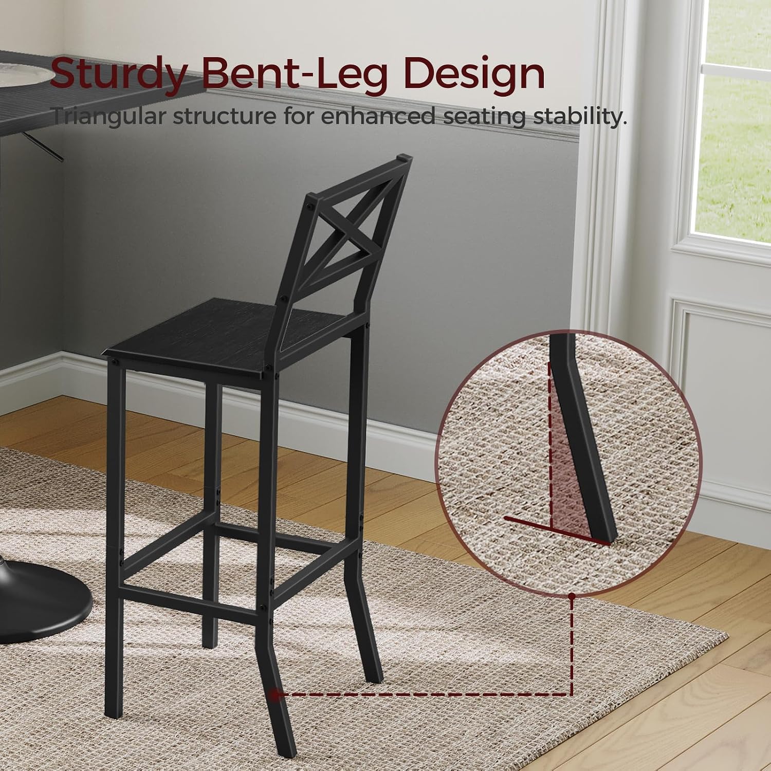 เก้าอี้บาร์, ชุดเก้าอี้บาร์ 2  - Home Bar Stools บทวิจารณ์และราคา