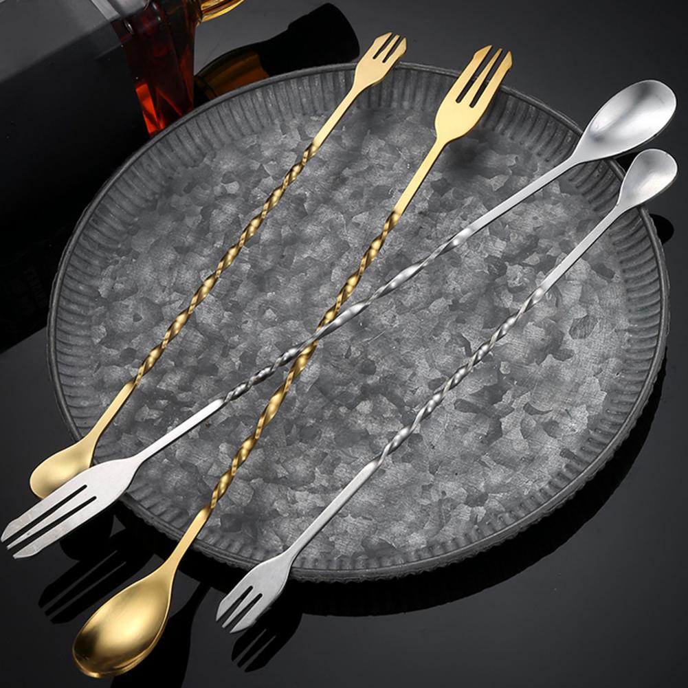ช้อนคนค็อกเทลสแตนเลส ด้ามยาว ช - Bar Spoon Twisted บทวิจารณ์และราคา