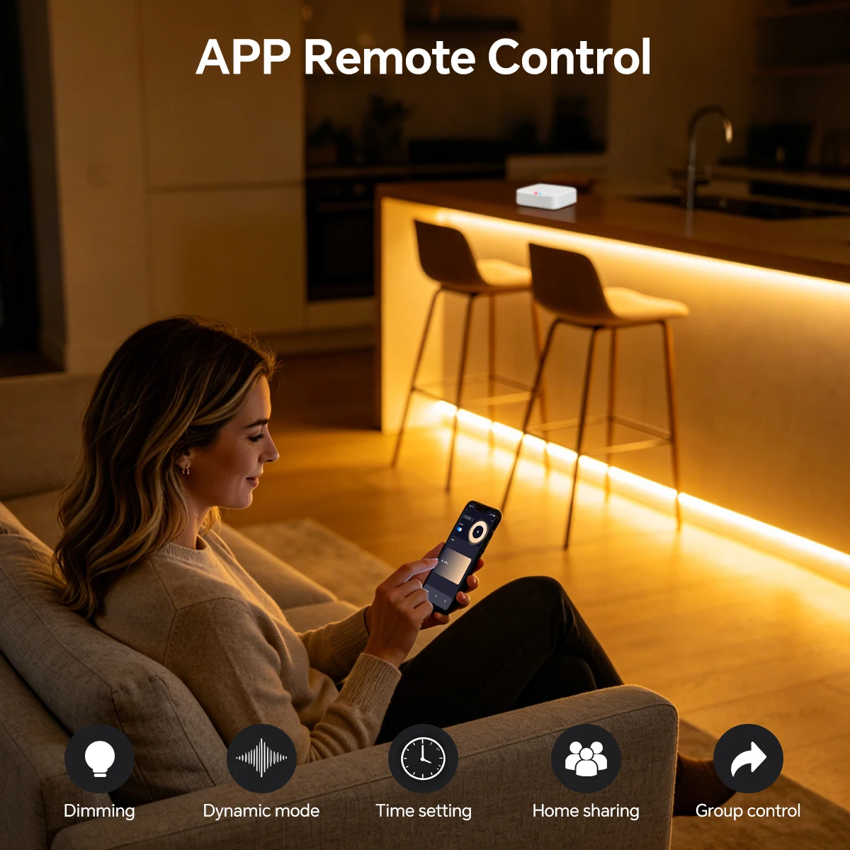 ไฟใต้ตู้ Zigbee อัจฉริยะ, ไฟ L - Home Bar And Cabinet บทวิจารณ์และราคา
