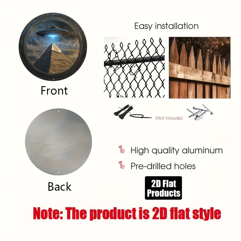 ป้ายโลหะอะลูมิเนียมทรงกลมลายพี - Home Bar Accessories บทวิจารณ์และราคา