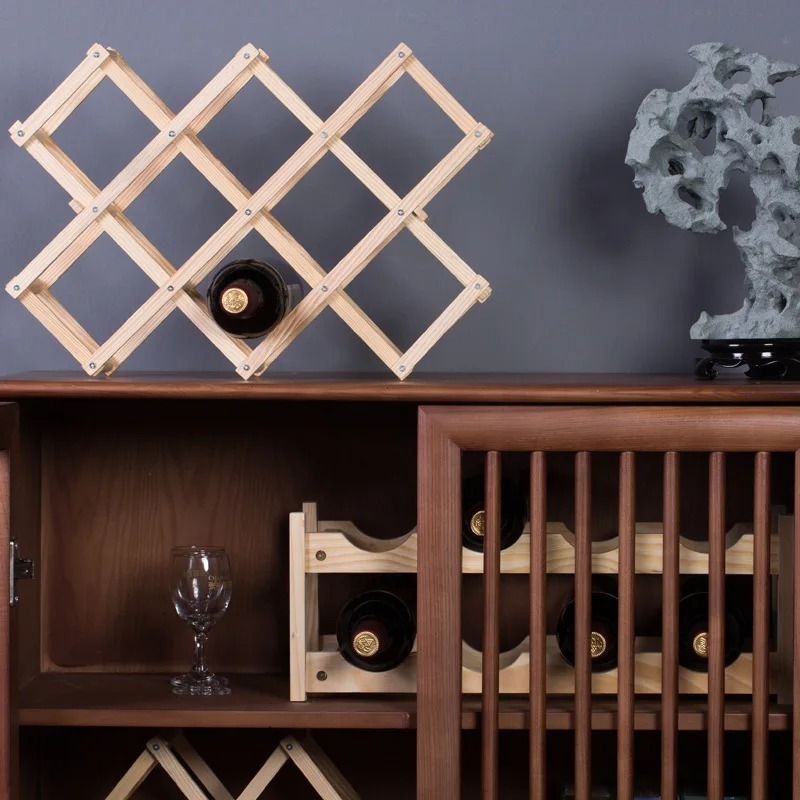 STACKABLE ชั้นวางไวน์ 3, 5, 6, - Home Bar And Cabinet บทวิจารณ์และราคา