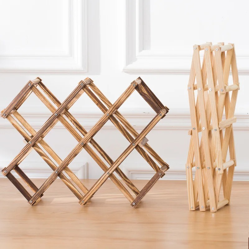 STACKABLE ชั้นวางไวน์ 3, 5, 6, - Home Bar And Cabinet บทวิจารณ์และราคา