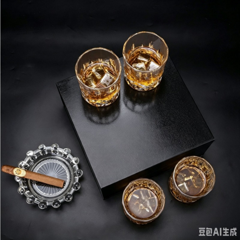 แก้ววิสกี้สไตล์คลาสสิกพร้อมกล่ - Old Fashioned Glass บทวิจารณ์และราคา