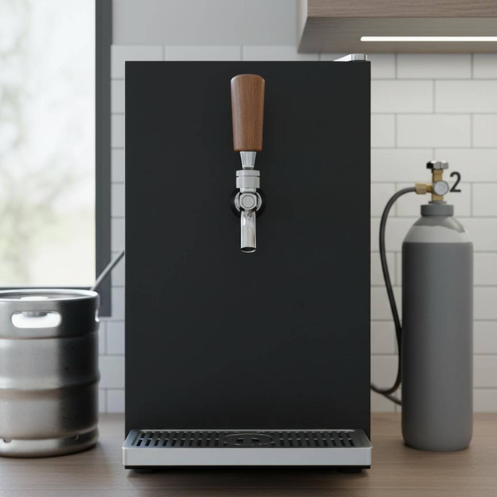 ด้ามจับเบียร์ไม้สั้น ด้ามจับก๊ - Home Bar Accessories บทวิจารณ์และราคา