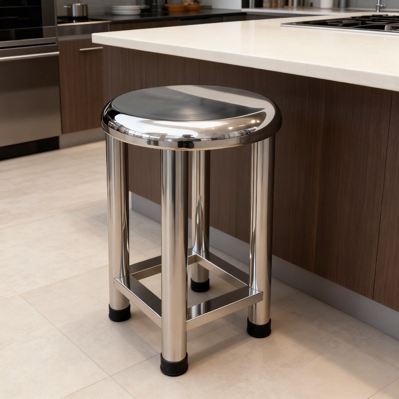เก้าอี้ทรงกลมสแตนเลส 304 สำหรั - Home Bar Stools บทวิจารณ์และราคา